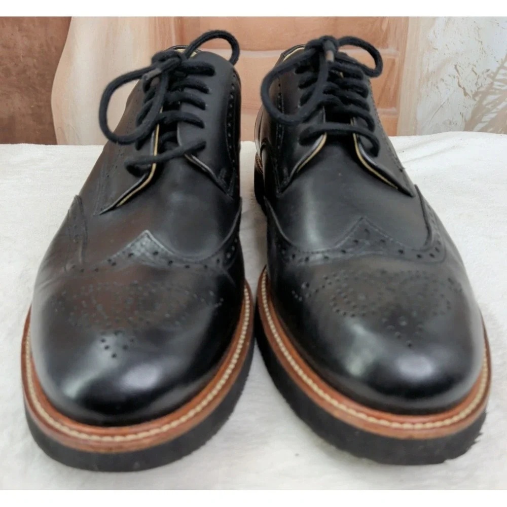 Samuel Hubbard Tipping Point Black Oxfords